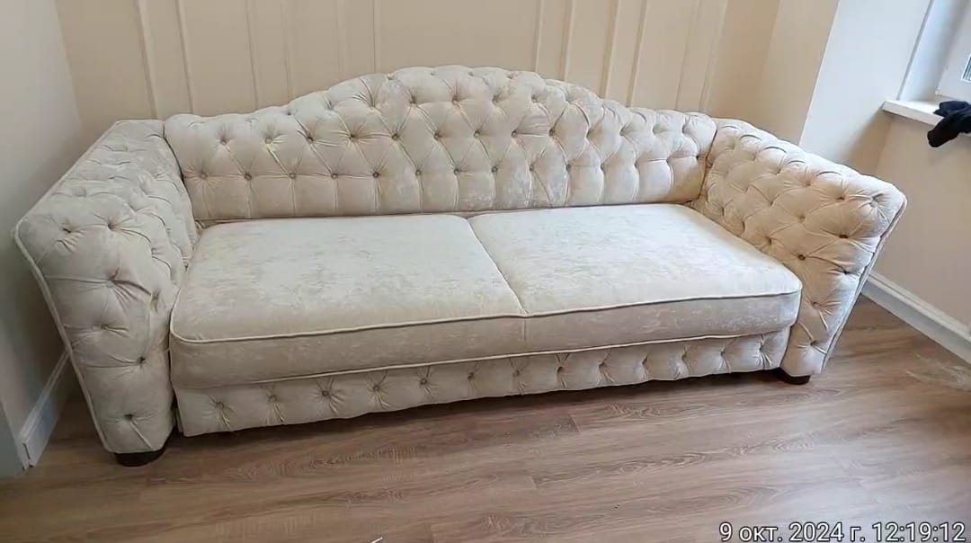 Замена обивки дивана на дому. Карачаевск