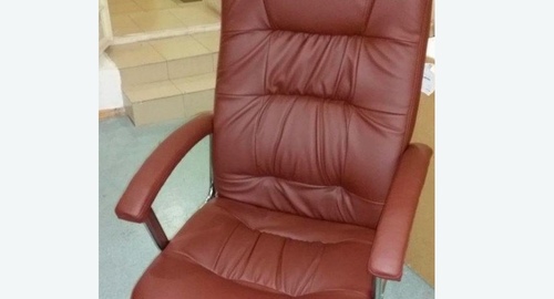 Обтяжка офисного кресла. Карачаевск